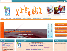 Tablet Screenshot of cos.perpignan.fr